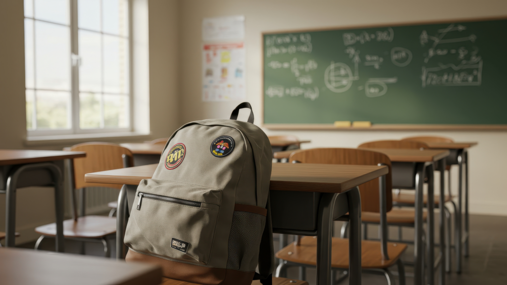 O custo da recuperação: Por que o apoio preventivo é o melhor investimento para o Ensino Médio imagem sala de aula vazia